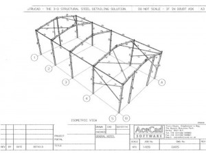 Flat-Pack Shed Drawing