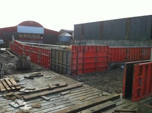 formwork and steel fixing