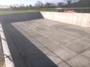 slatted tank concrete finish