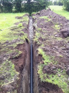 Drainage Pipe Laying